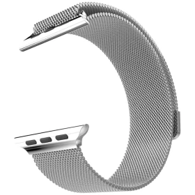 Ремешок для Apple Watch 38/40/41 мм миланский сетчатый браслет, Silver