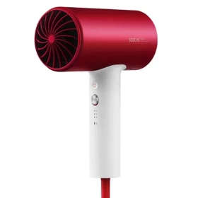 Фен для волос XiaoMi Soocas Negative Ionic Quick-drying Hairdryer H5-J, Красный