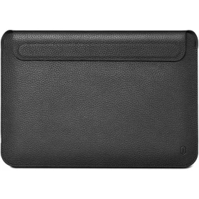 Чехол Wiwu Geniunie Leather Sleeve для MacBook 14.2" Black