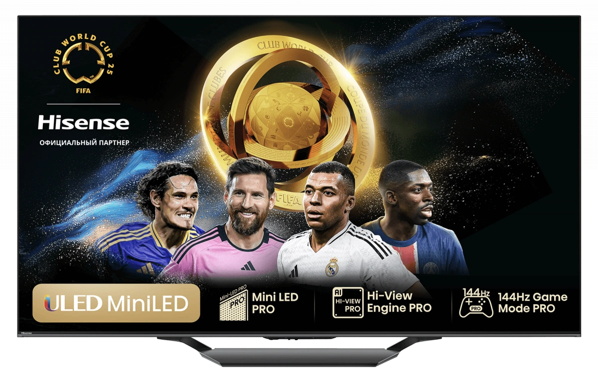 Телевизор Hisense 55U7NQ (2024) 4K Ultra HD QLED Smart TV. Фото 1