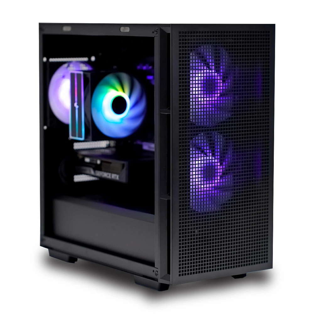 Системный блок CORE M (CH360 Ryzen 5 5600, 32Гб DDR4, RTX5060, SSD 1Тб M.2, Gigabyte B550M, 650Вт). Фото 1