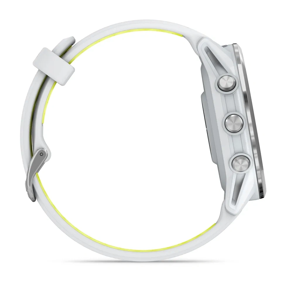 Умные часы Garmin Forerunner 970 Whitestone Titanium, Whitestone/Translucent Amp Yellow Band (010-02969-61). Фото 4