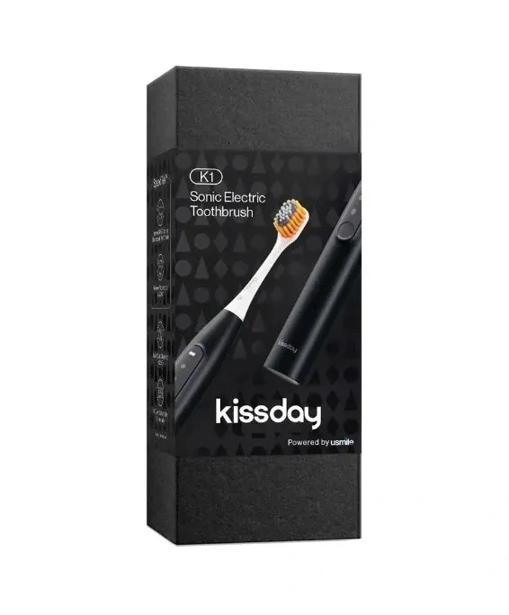 Электрическая зубная щетка Kissday K1, Black. Фото 3