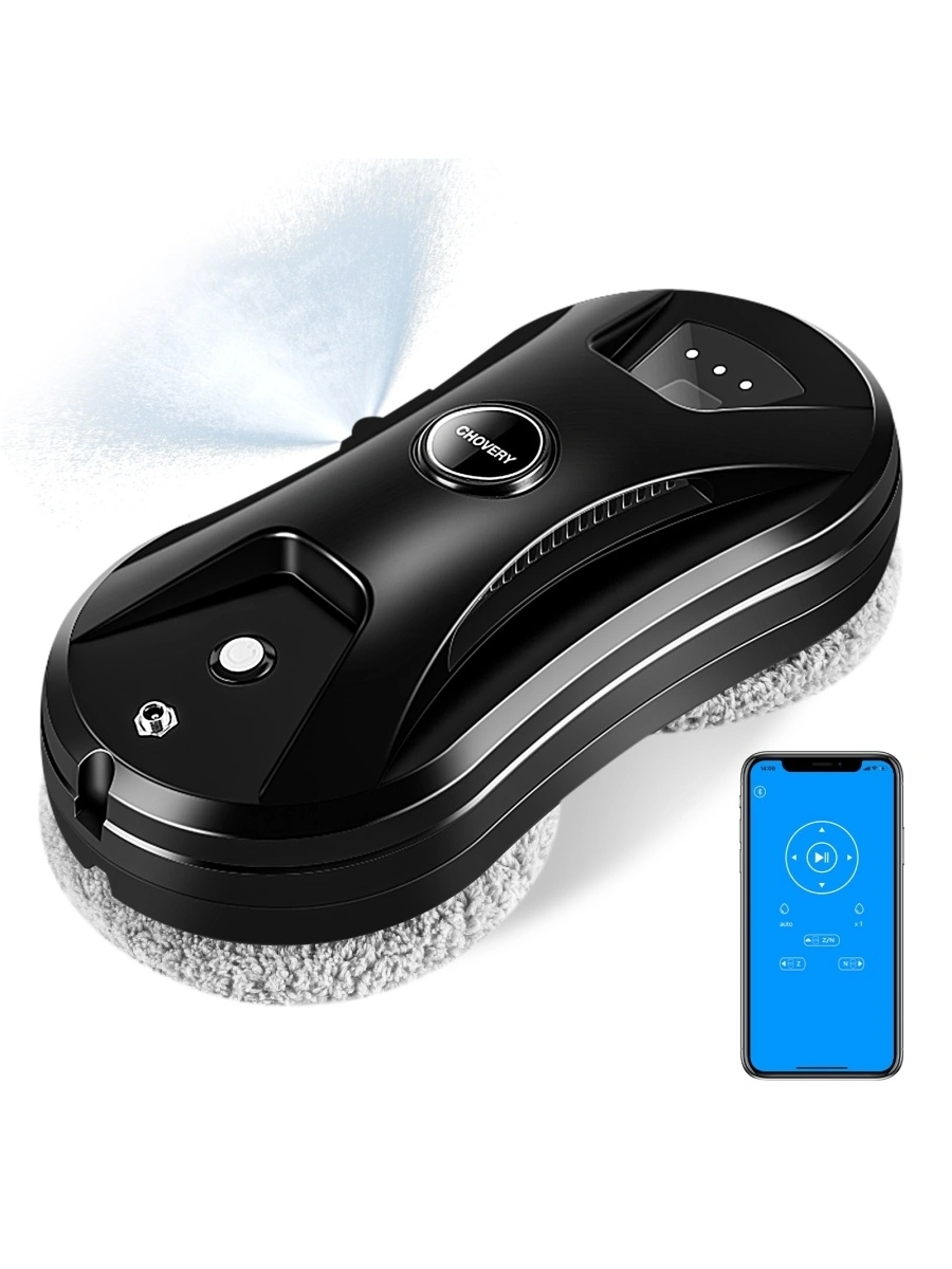 Робот-мойщик окон Chovery CL-2, Чёрный. Фото 1