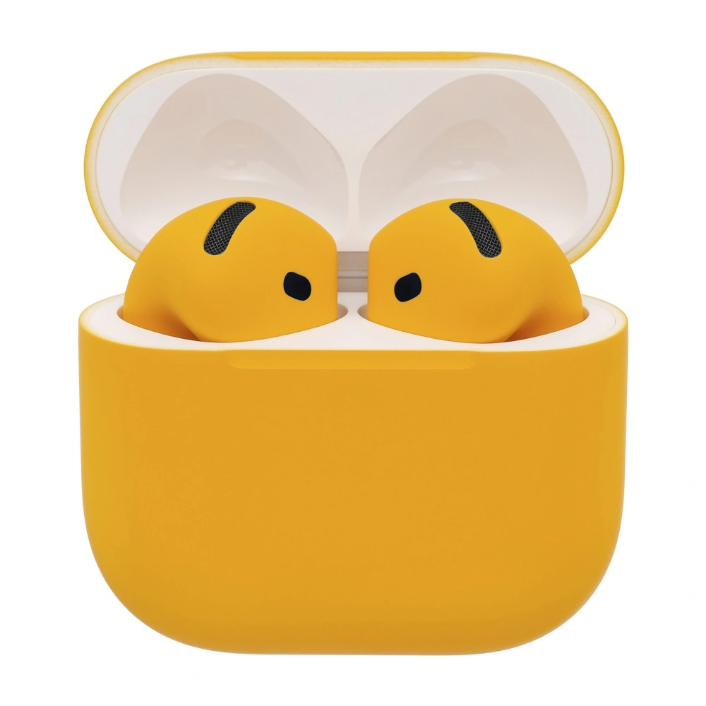 Беспроводные наушники Apple AirPods 4 Color (Жёлтый матовый). Фото 1