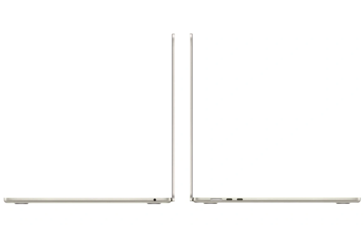 Apple MacBook Air 15" 2026 1Тб Сияющая звезда (MDVF4) (M5, 10C CPU/10C GPU, 24Гб, 1Тб SSD). Фото 6