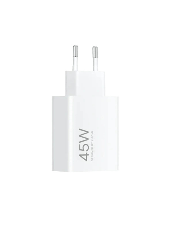 Сетевое зарядное устройство Xiaomi 45W Hyper Charge Combo (Type-A) + кабель Type-A to Type-C, White (BHR8297CN). Фото 2