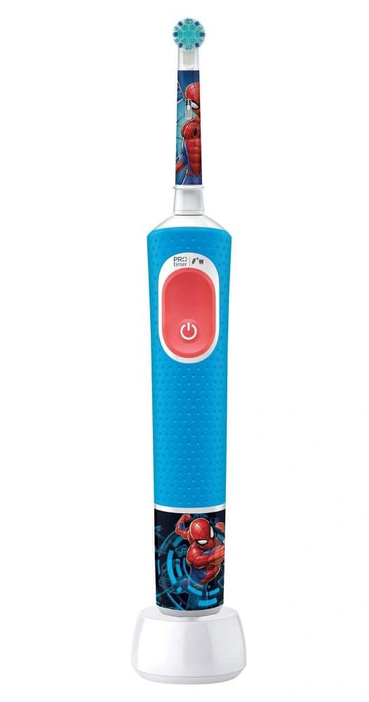 Детская электрическая зубная щетка Oral-B Vitality Pro Kids D103 Spiderman. Фото 2
