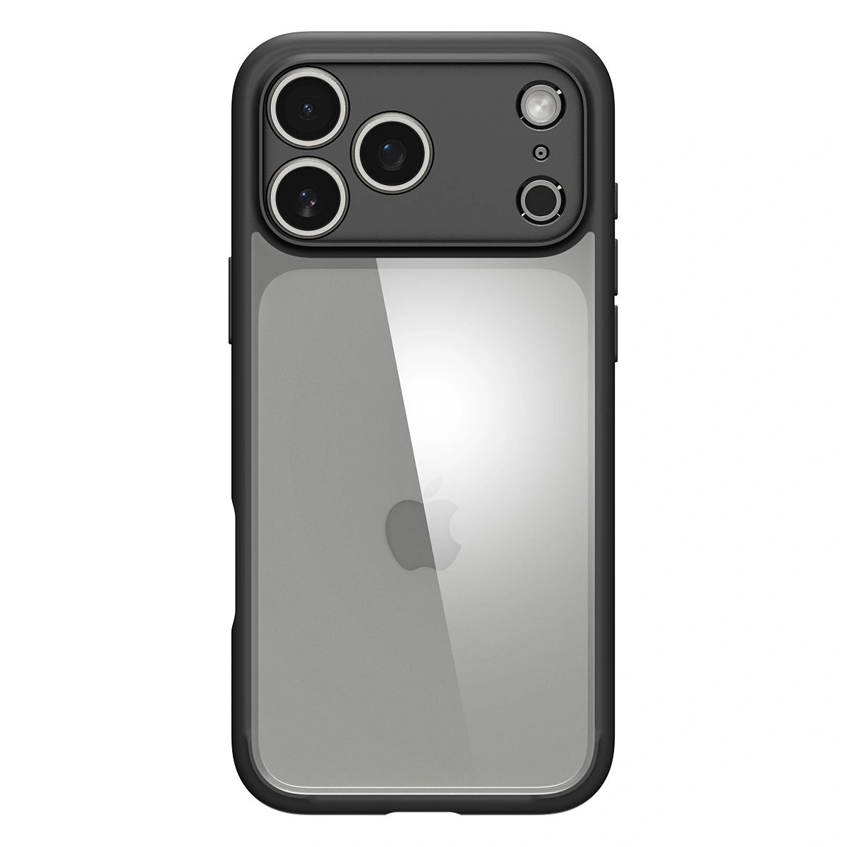 Накладка Spigen Ultra Hybrid для iPhone 17 Pro, Чёрный (ACS10343). Фото 2