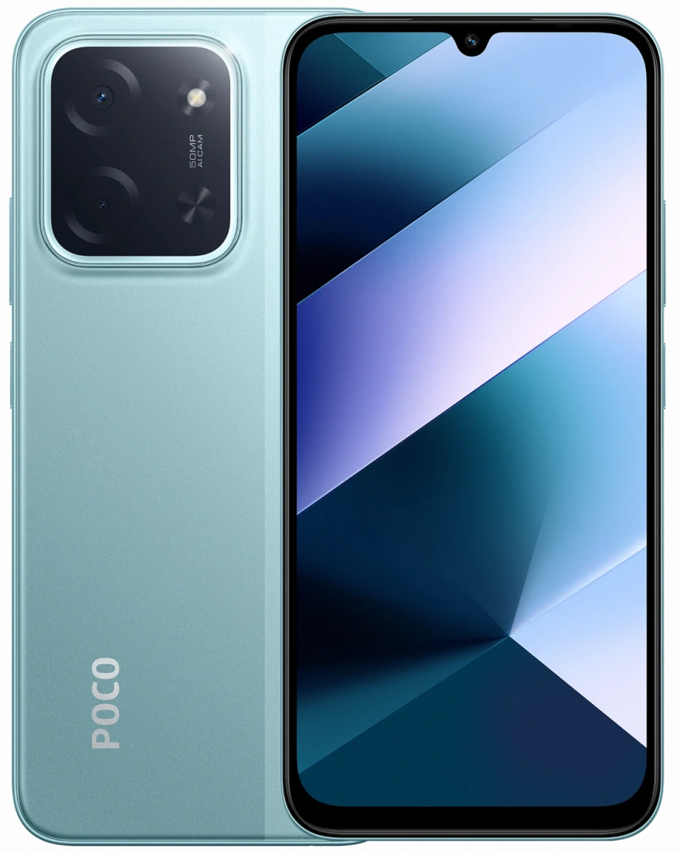 Смартфон Poco C85 6/128Гб Зелёный. Фото 1