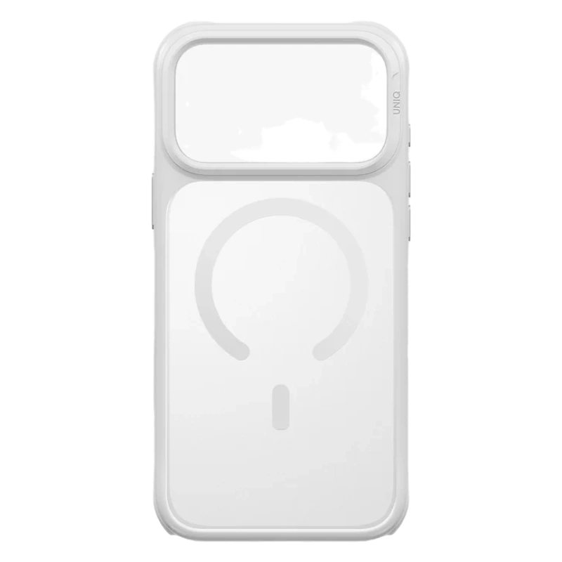 Накладка Uniq для iPhone 18 Pro Max / iPhone 17 Pro Max Veren Frosted Shield Case (MagSafe), Chalk Frost (IP6.9P(2026)-VERNAFMCFST). Фото 4
