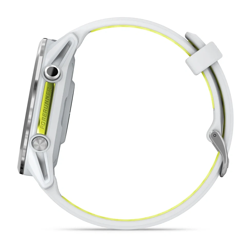 Умные часы Garmin Forerunner 970 Whitestone Titanium, Whitestone/Translucent Amp Yellow Band (010-02969-61). Фото 5