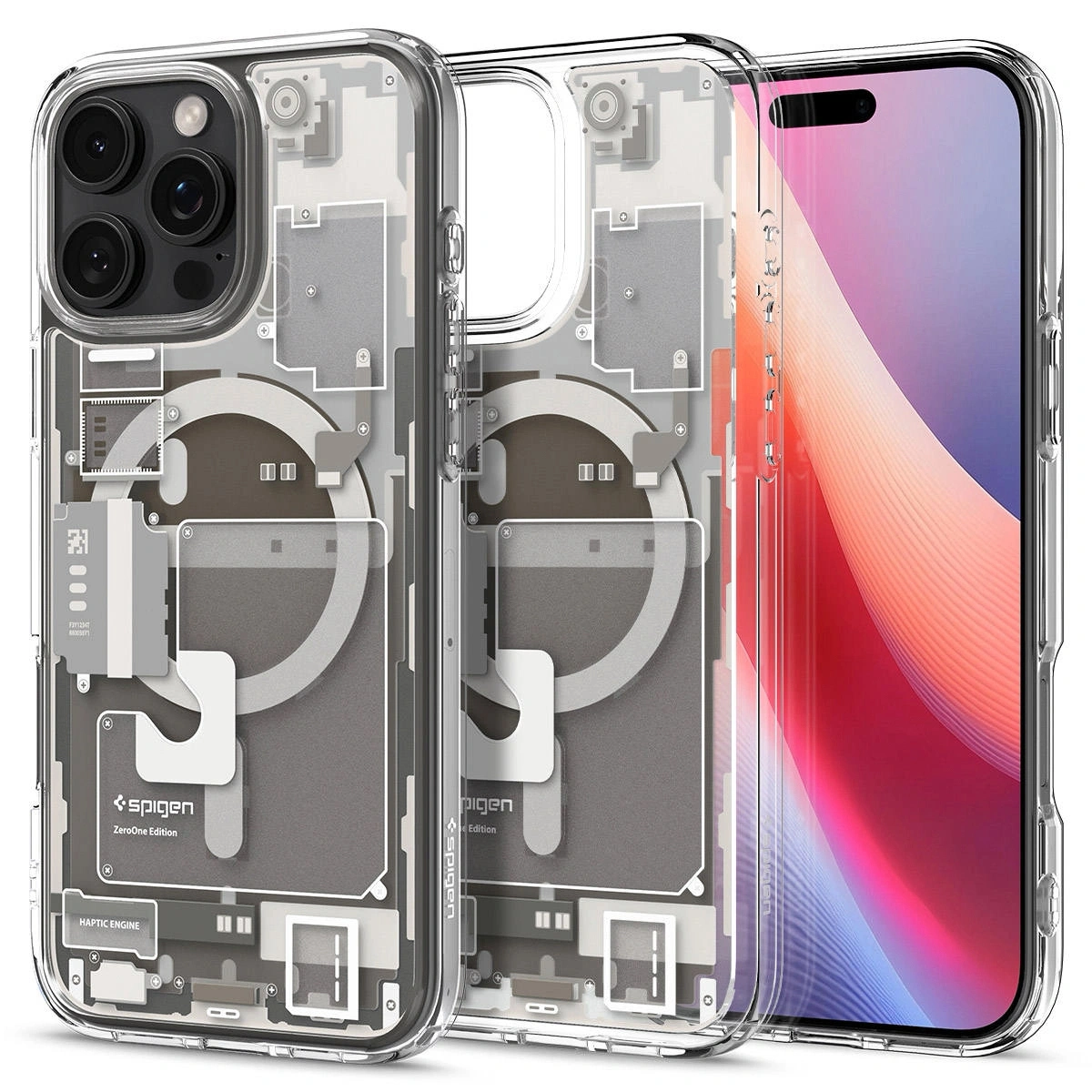 Накладка Spigen Ultra Hybrid MagSafe для iPhone 16 Pro Max, Zero One Natural Titanium (ACS08381). Фото 1