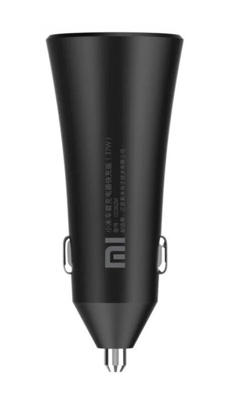 Автомобильное зарядное устройство XiaoMi Car Charger 37W (CC06ZM), Чёрное. Фото 4