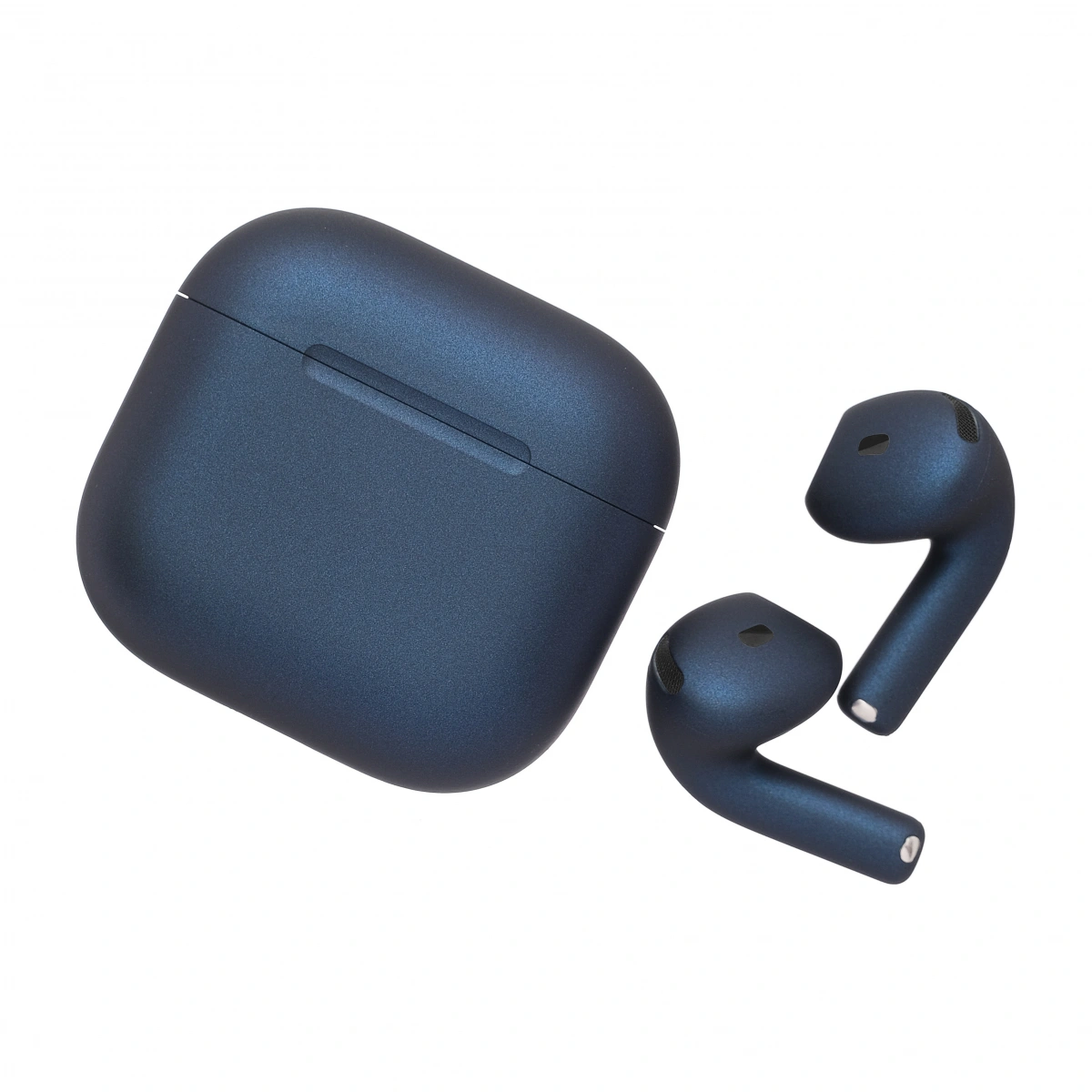 Беспроводные наушники Apple AirPods 4 ANC Color (Синий матовый). Фото 3