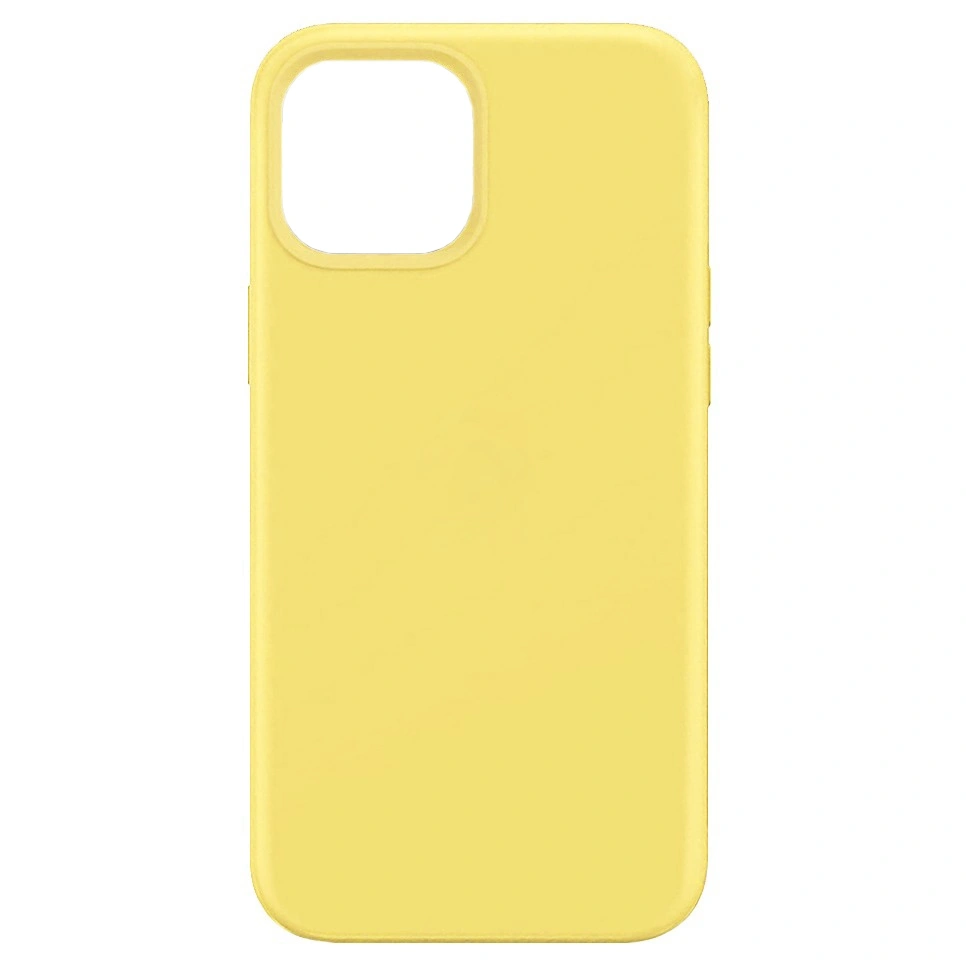 Накладка Silicone Case для iPhone 15, Жёлтая. Фото 1