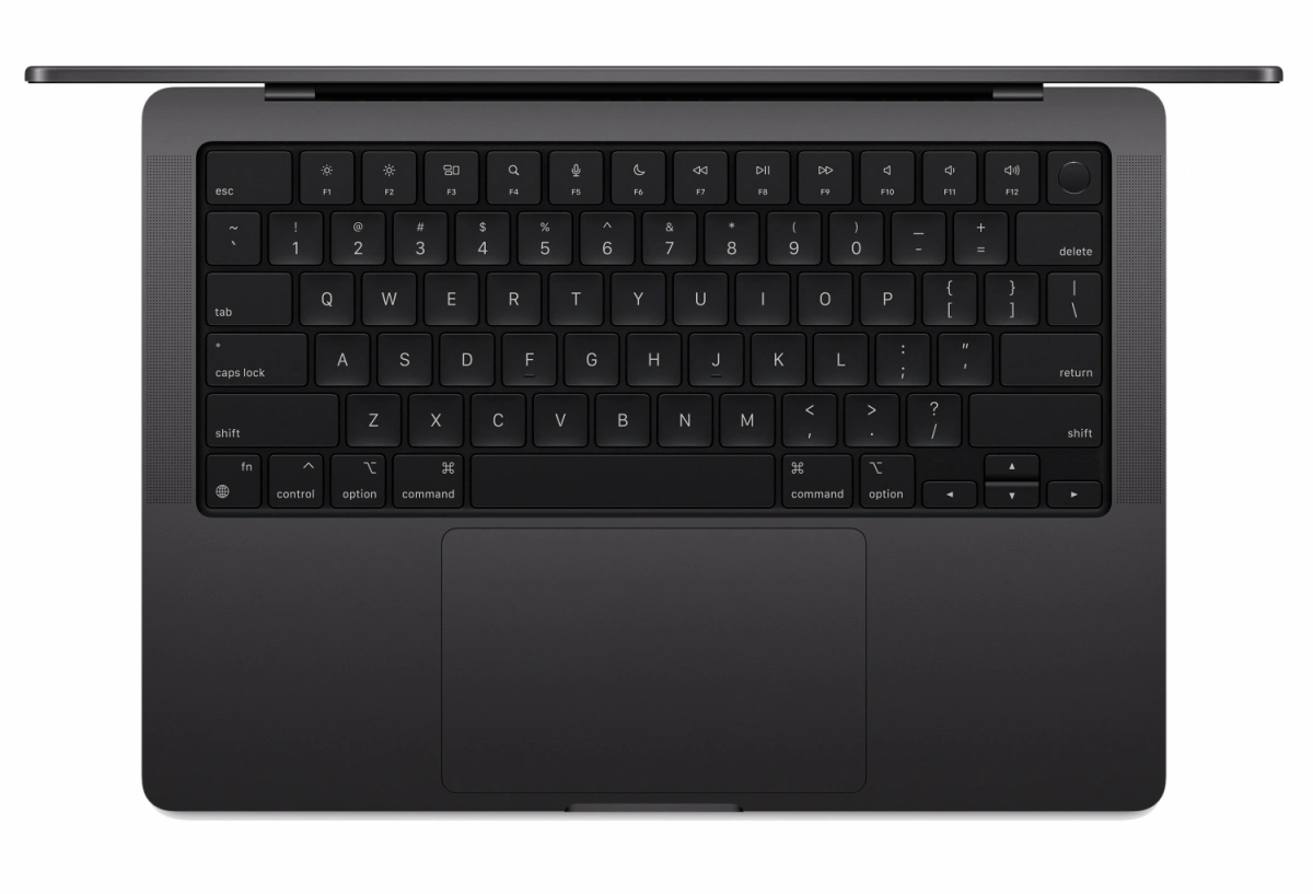 Apple MacBook Pro 14" (2024) 1Тб Космический чёрный (MCX04) (M4 10-ядер CPU/10-ядер GPU, 24 ГБ, 1 ТБ SSD). Фото 2