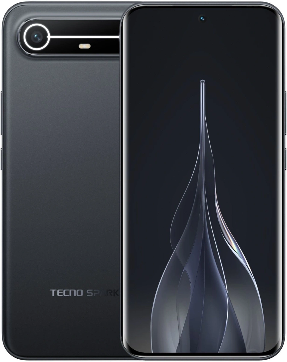 Смартфон Tecno Spark Slim 8/256Гб Чёрный. Фото 1