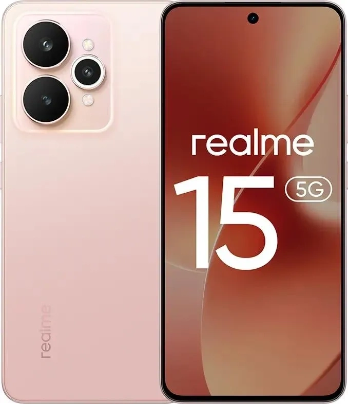 Смартфон Realme 15 5G 8/256Гб, Розовый шелк (RMX5106). Фото 1