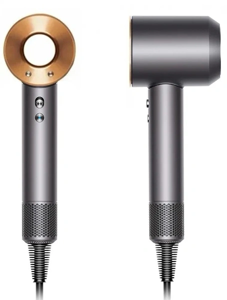 Фен для волос SenCiciMen Hair Dryer HD15, Золотистый/Серый (5 насадок). Фото 1