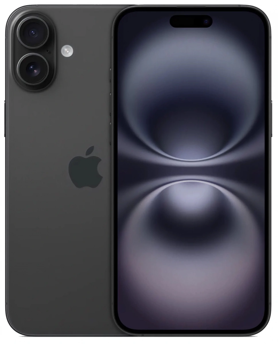 Смартфон Apple iPhone 16 Plus 256Гб Чёрный (eSIM) (Без RuStore). Фото 1