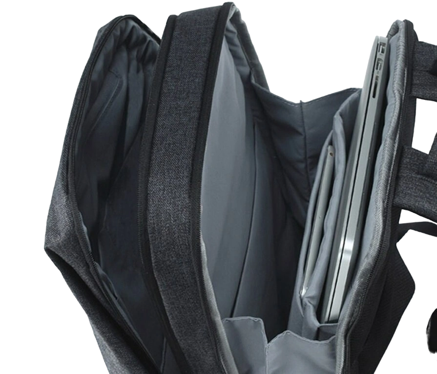 Рюкзак 90 Points NINETYGO Urban Daily Commuter Backpack 2103, Чёрный. Фото 5