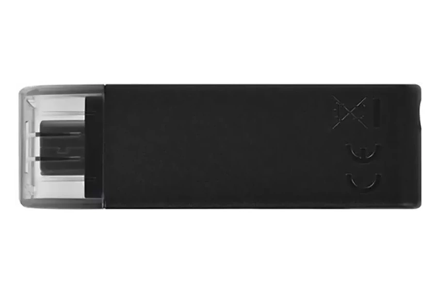 Накопитель Kingston DataTraveler 70, 128GB USB-C 3.2 (DT70/128GB) Чёрный. Фото 3