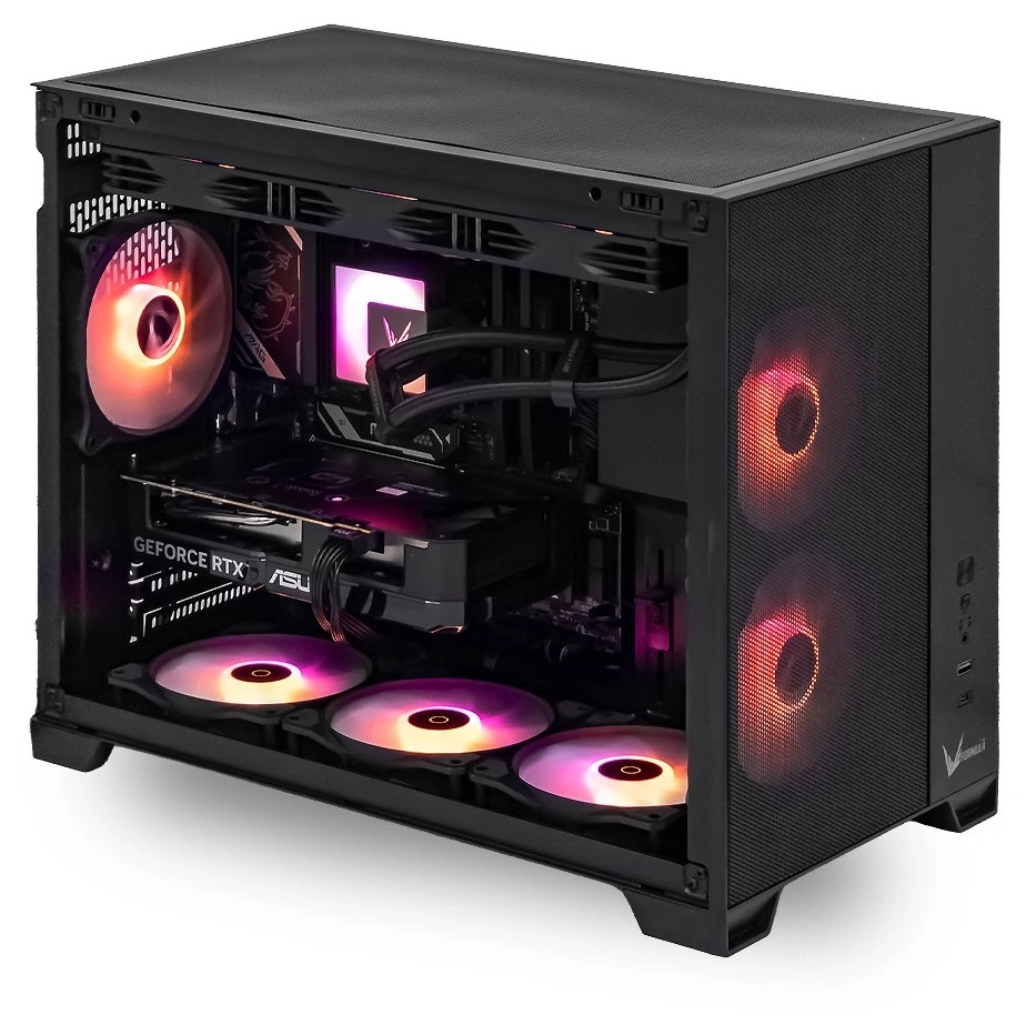 Системный блок CORE X (G6 Ryzen 5 7500F, 32Гб DDR5, RTX5060 Ti, SSD 1Тб M.2, MSI B850M Gaming Pro Max, 550Вт). Фото 2