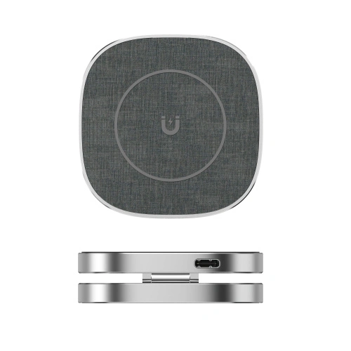 Беспроводное зарядное устройство MangoTek WL031 (3 в 1), Серебро. Фото 5