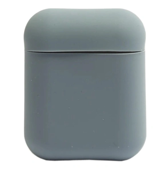 Чехол Silicone Case для наушников AirPods 2, Gray. Фото 1