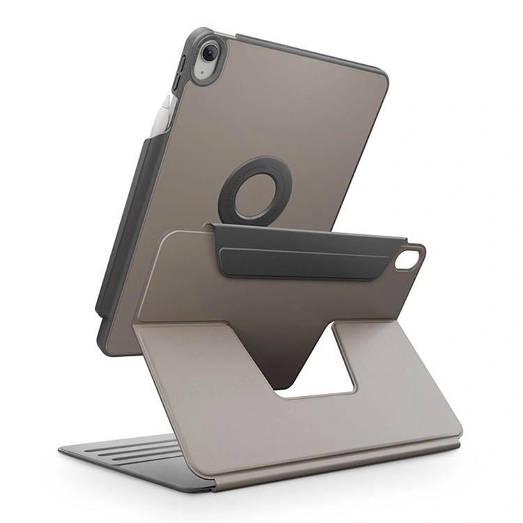 Чехол Uniq для iPad Air 11 (2024/25) ROVUS SnapMount Magnetic 360 Rotating Detachable, Grey (PDA11(M3)-ROVSNFGRY). Фото 7