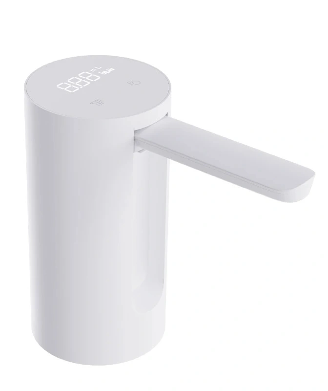 Автоматическая помпа Xiaoda Folding automatic water pump (Quantitative version) (с дисплеем) (XD-ZDSSQ01), Белая. Фото 1