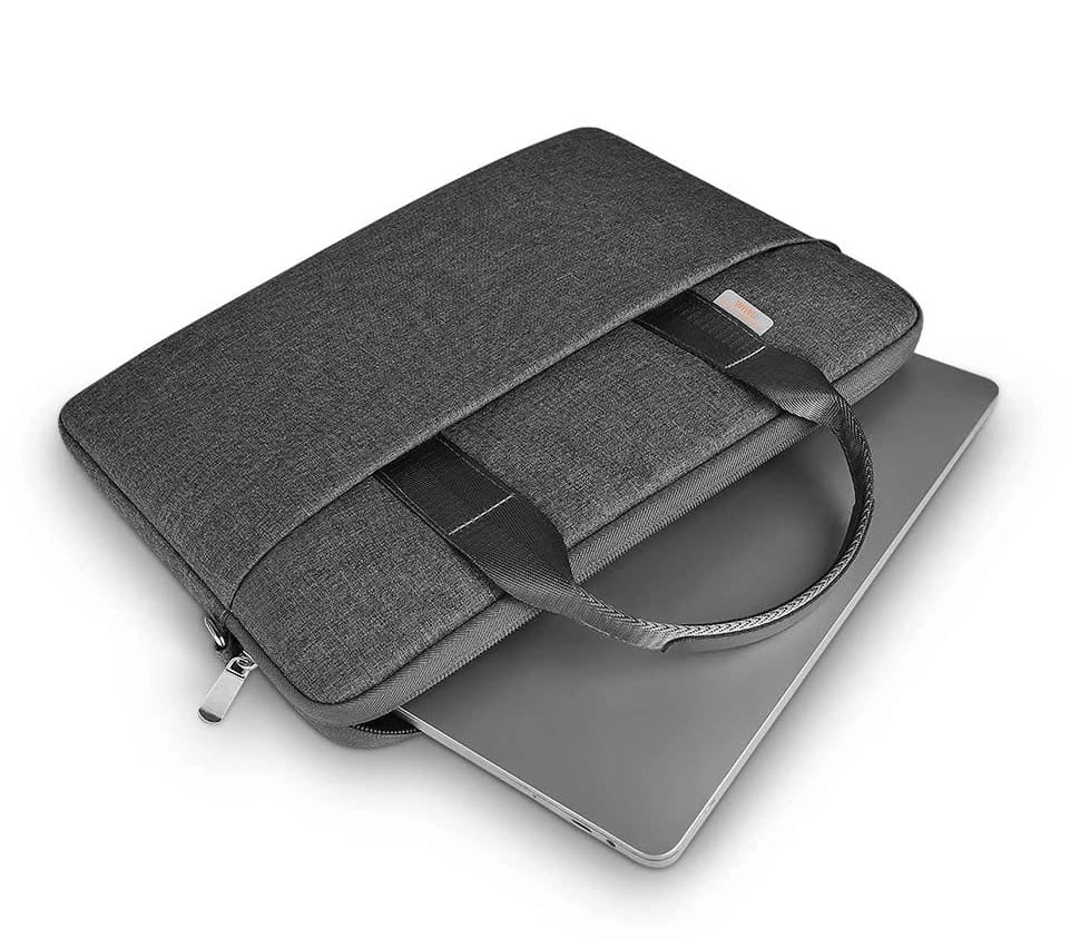 Сумка для ноутбука Wiwu Minimalist Laptop Bag 2 15.6", Gray. Фото 2