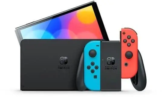 Игровая консоль Nintendo Switch OLED 64Gb, Neon. Фото 3