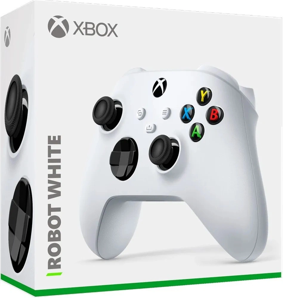 Джойстик беспроводной Microsoft Xbox Series, Robot White. Фото 3