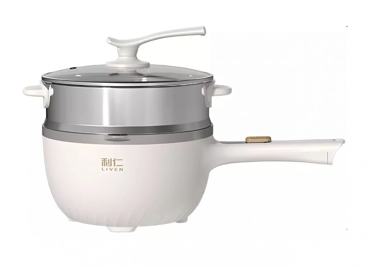 Кастрюля - пароварка электрическая Liven 3л (G-89). Фото 1