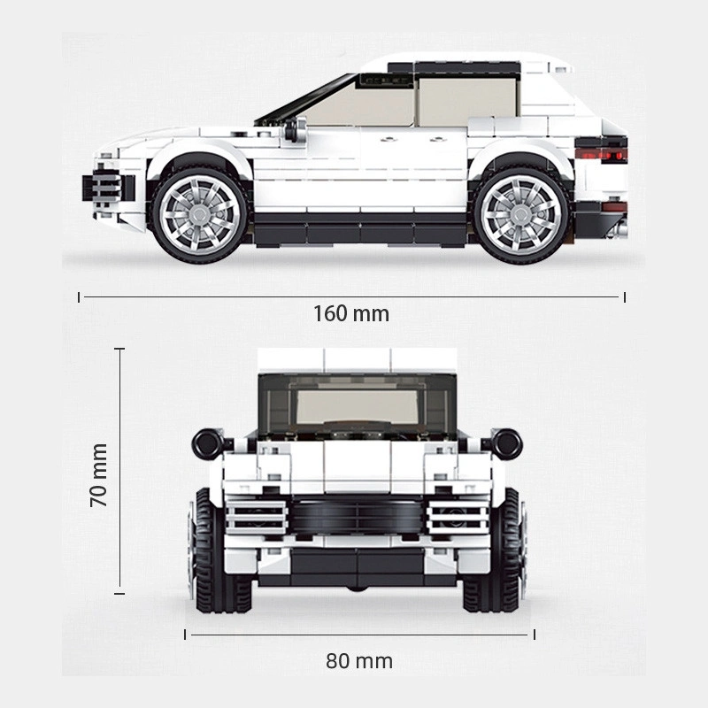 Конструктор Mould King Models 27025. Porsche Cayenne, 415 деталей. Фото 4