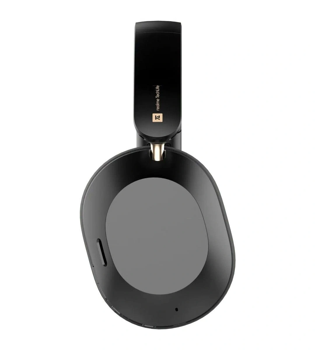 Беспроводные наушники Realme Techlife Studio H1 ANC, Чёрные (RMA2411). Фото 3