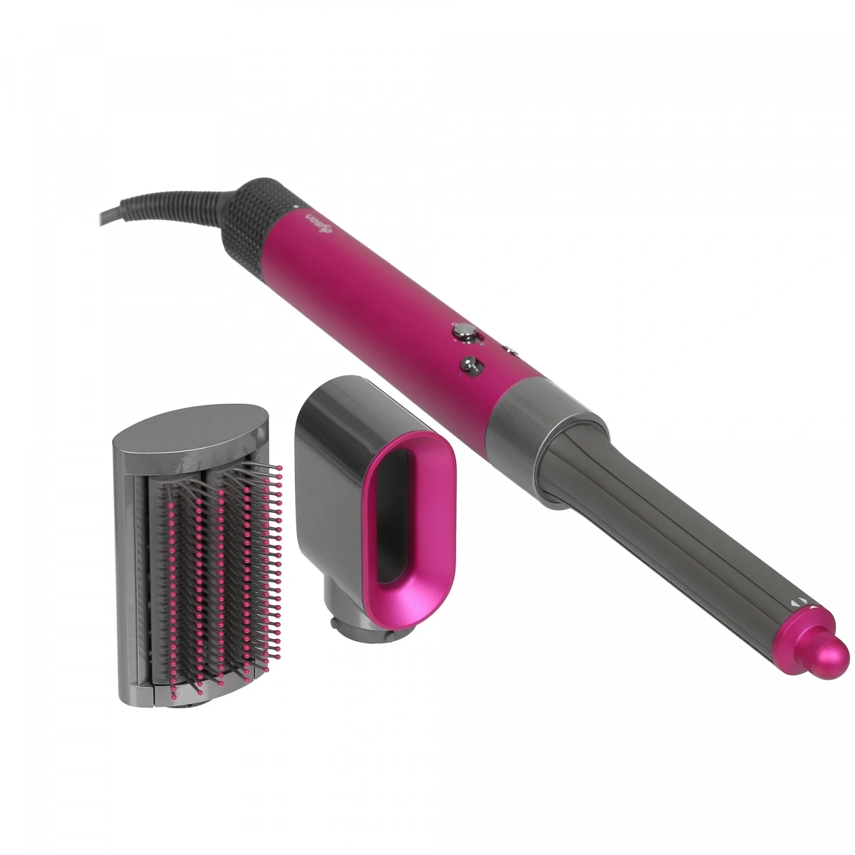 Стайлер для волос Dyson AirWrap Origin Long HS05, Fuchsia/Nickel. Фото 4