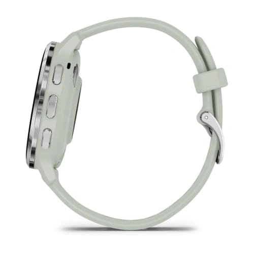 Умные часы Garmin Venu 3s Sage Gray with Silver Buckle. Фото 6