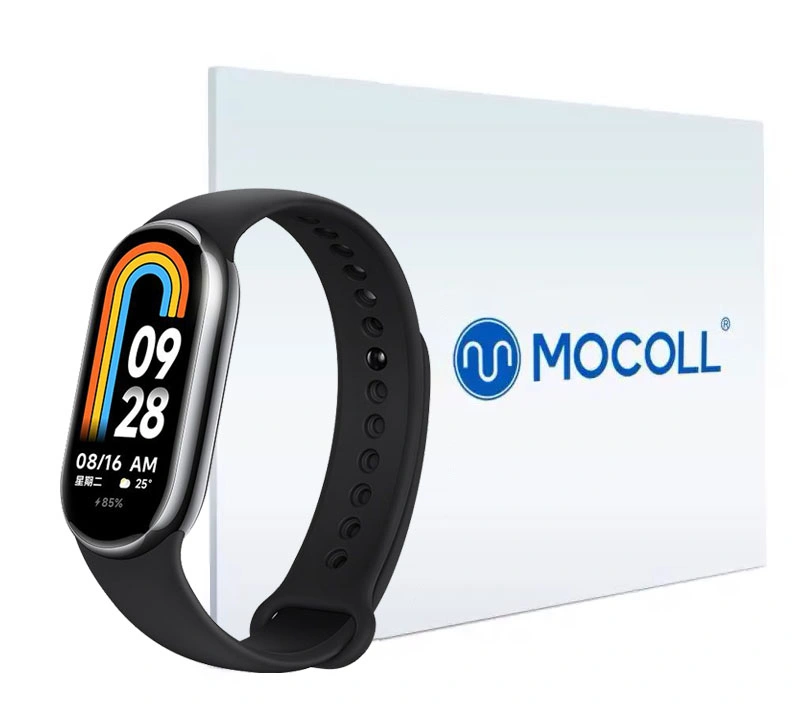 Защитная пленка Mocoll (Recovery Clear) для Mi Band 8, Прозрачная. Фото 1