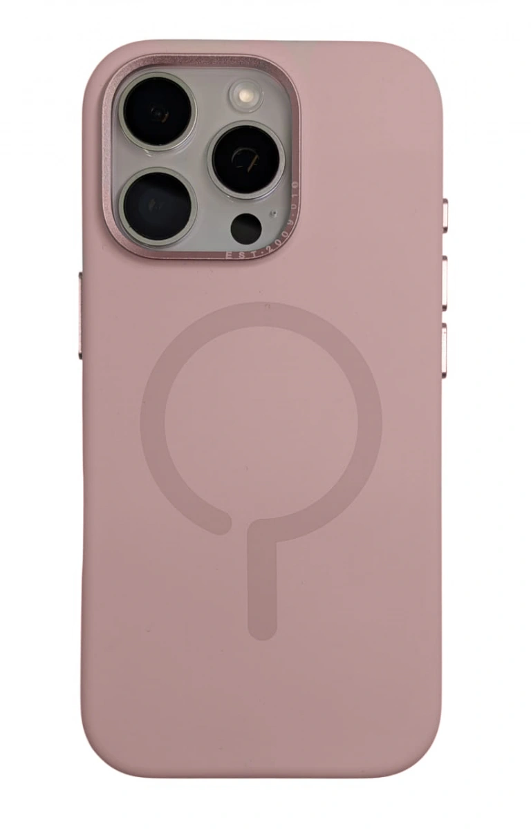 Накладка Bucksuiti Silicone Case для iPhone 16 Pro Max, Hot Pink. Фото 1