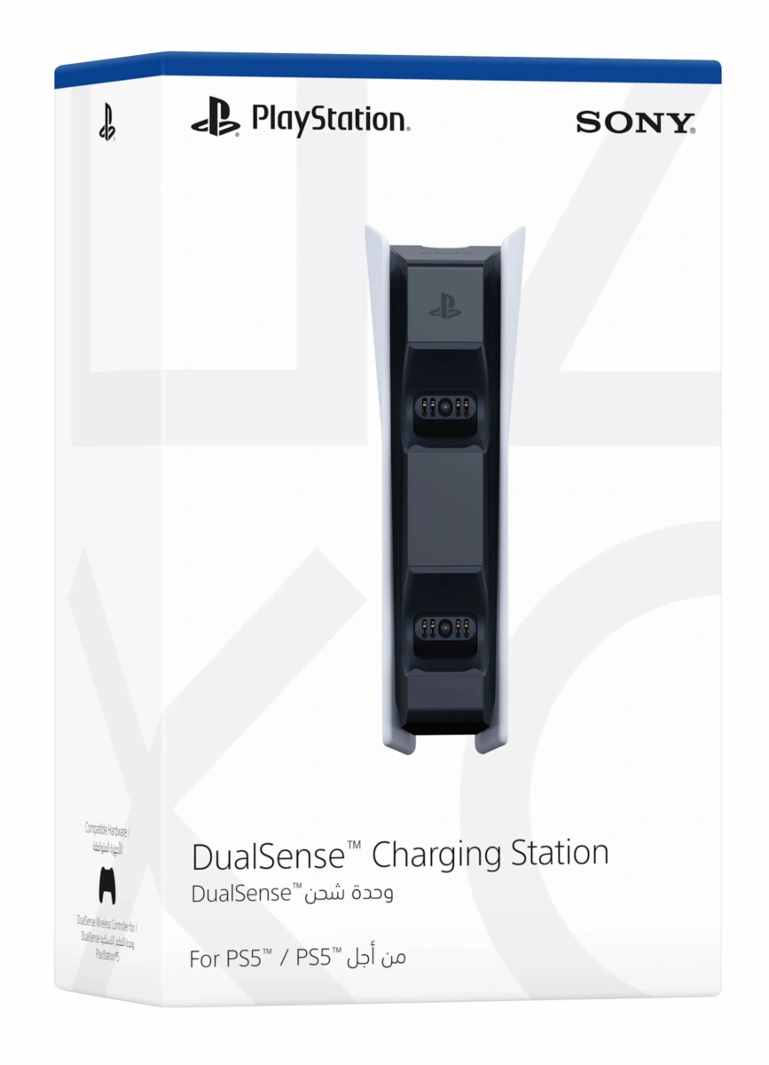 Зарядная станция Sony для двух контроллеров DualSense PS5 (CFI-ZDS1). Фото 3