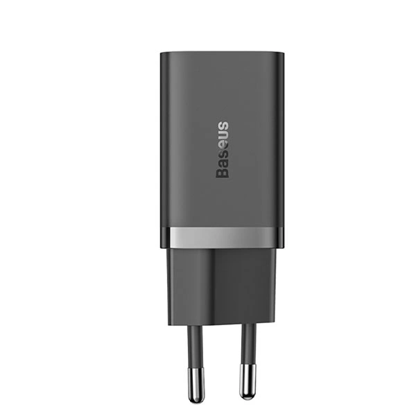 Сетевое зарядное устройство Baseus GaN5 Pro Fast Charger C+C 40W, Черный (CCGP180101). Фото 3