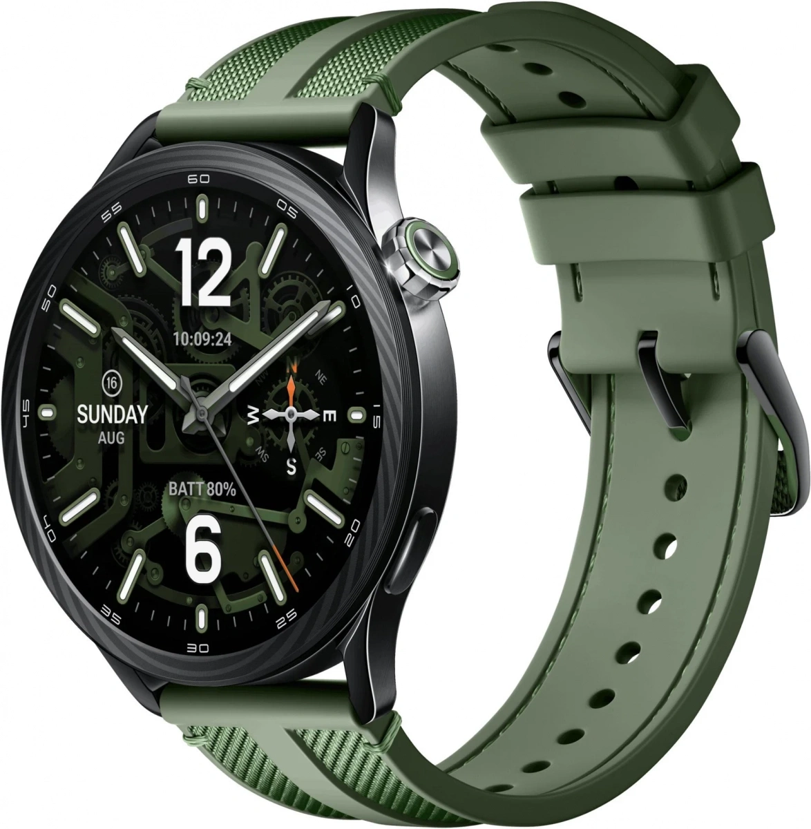 Умные часы Xiaomi Watch S5 46 мм, Зелёные Джунгли (BHR08IXGL). Фото 1