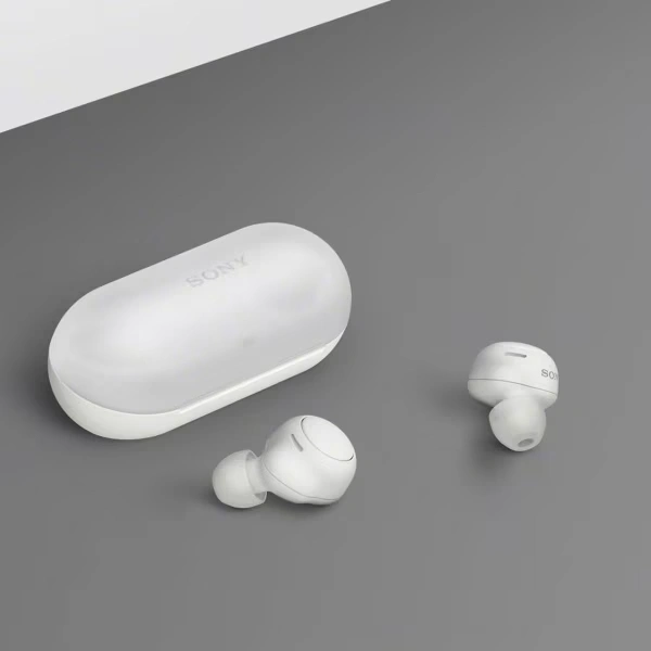 Беспроводные наушники Sony WF-C500, Белые. Фото 5