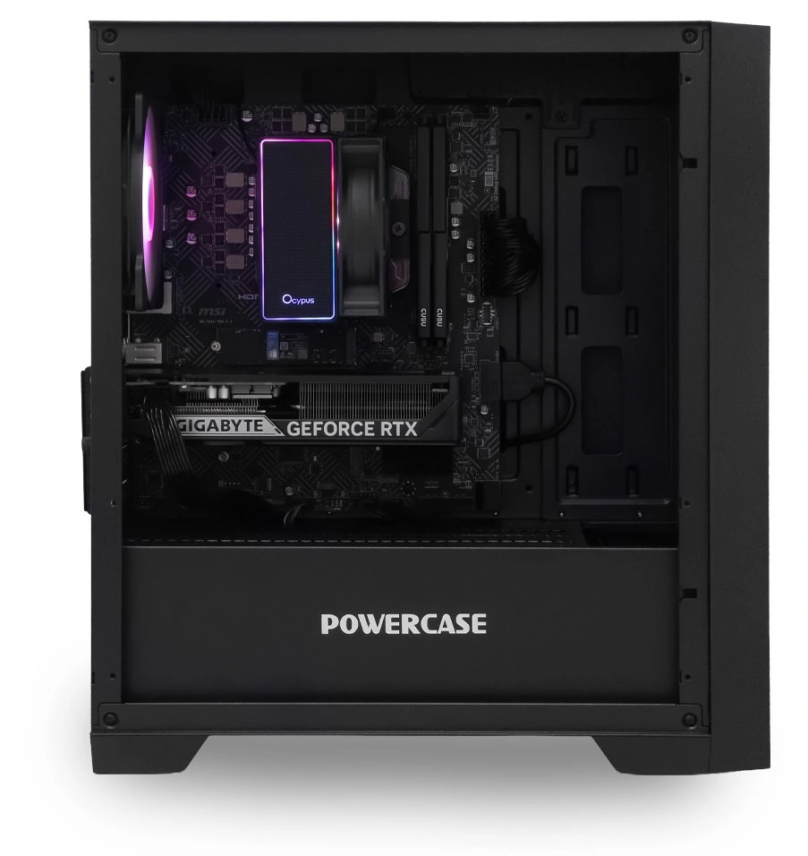 Системный блок CORE M (Z3B Ryzen 5 5600, 32Gb DDR4, RTX5060, SSD 1Tb M.2, MSI PRO B550M-B, 650Вт). Фото 3