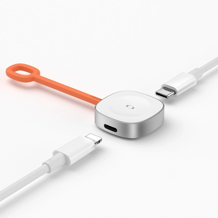 Беспроводное зарядное устройство Wiwu Coin Watch Charger для Apple Watch Wi-M23. Фото 3