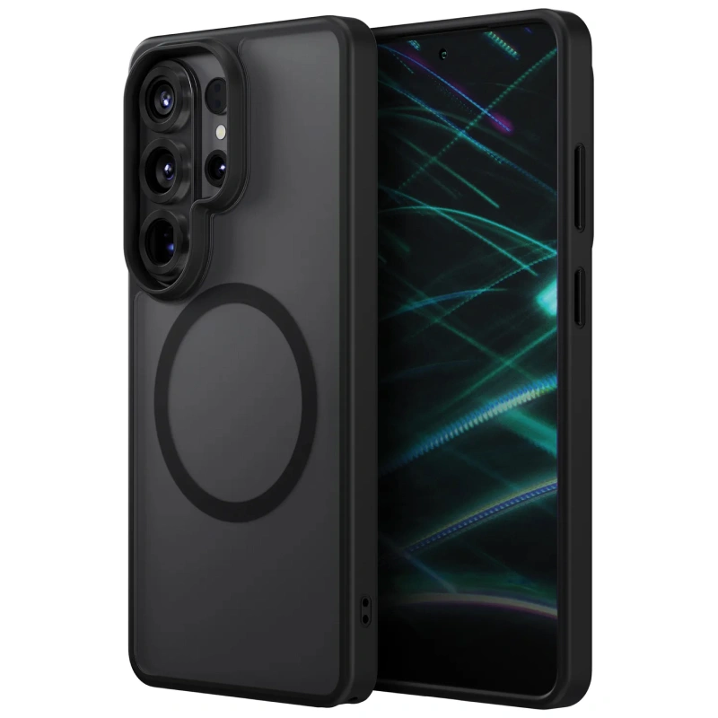 Накладка Uniq Veren Frosted Shield (MagSafe) для Samsung Galaxy S26 Ultra, Smoky Frost (GS26UHYB-VERSMFRST). Фото 2