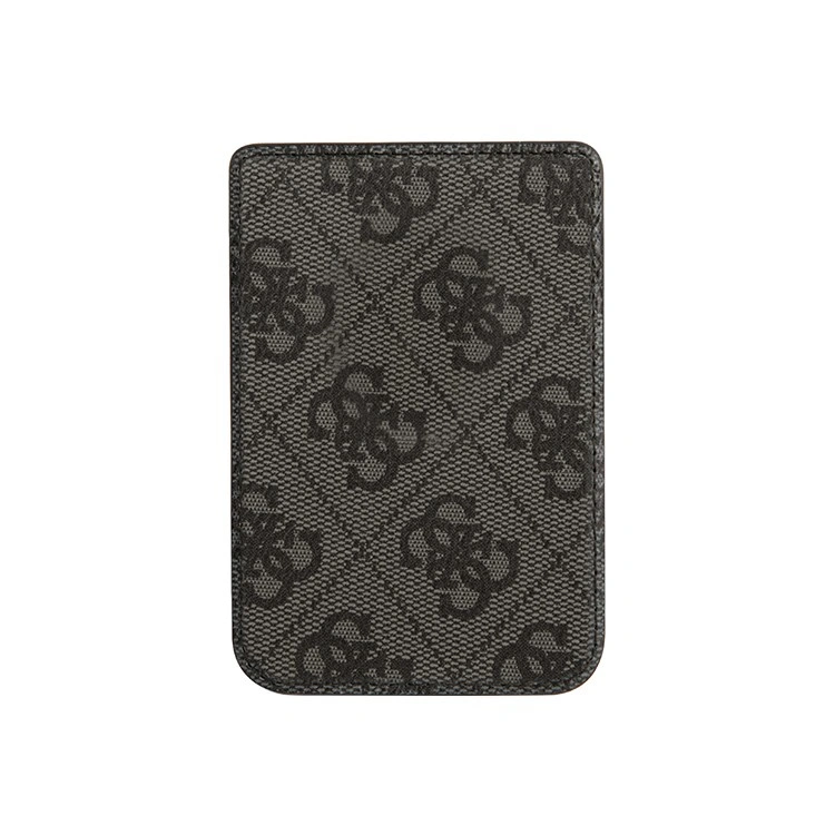Чехол-бумажник Guess Wallet Cardslot Magsafe 4G Triangle logo, Black (GUWMS4GTLBK). Фото 3